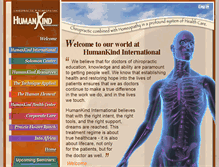 Tablet Screenshot of humankindintl.com